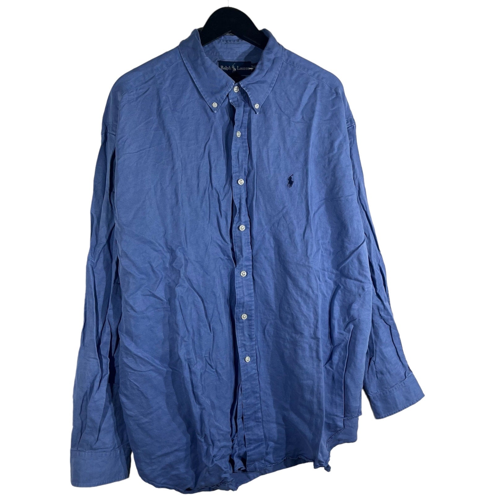 Collection of Ralph Lauren Long Sleeve Button Down Dress Shirt in a gallery layout