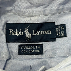 Collection of Ralph Lauren "Yarmouth" Long Sleeve Button Down Dress Shirt in a gallery layout