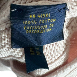 Collection of Polo Ralph Lauren Pullover V-Neck Cable Knit Sweater in a gallery layout