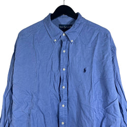 Collection of Ralph Lauren Long Sleeve Button Down Dress Shirt in a gallery layout