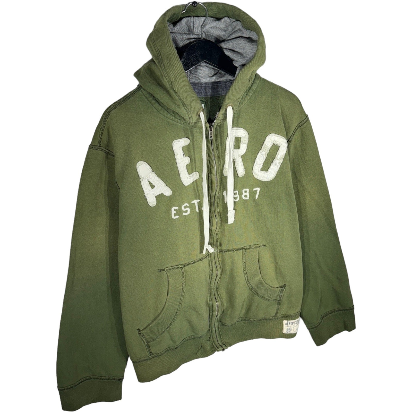 Collection of Aeropostale Full Zip Hoodie in a gallery layout