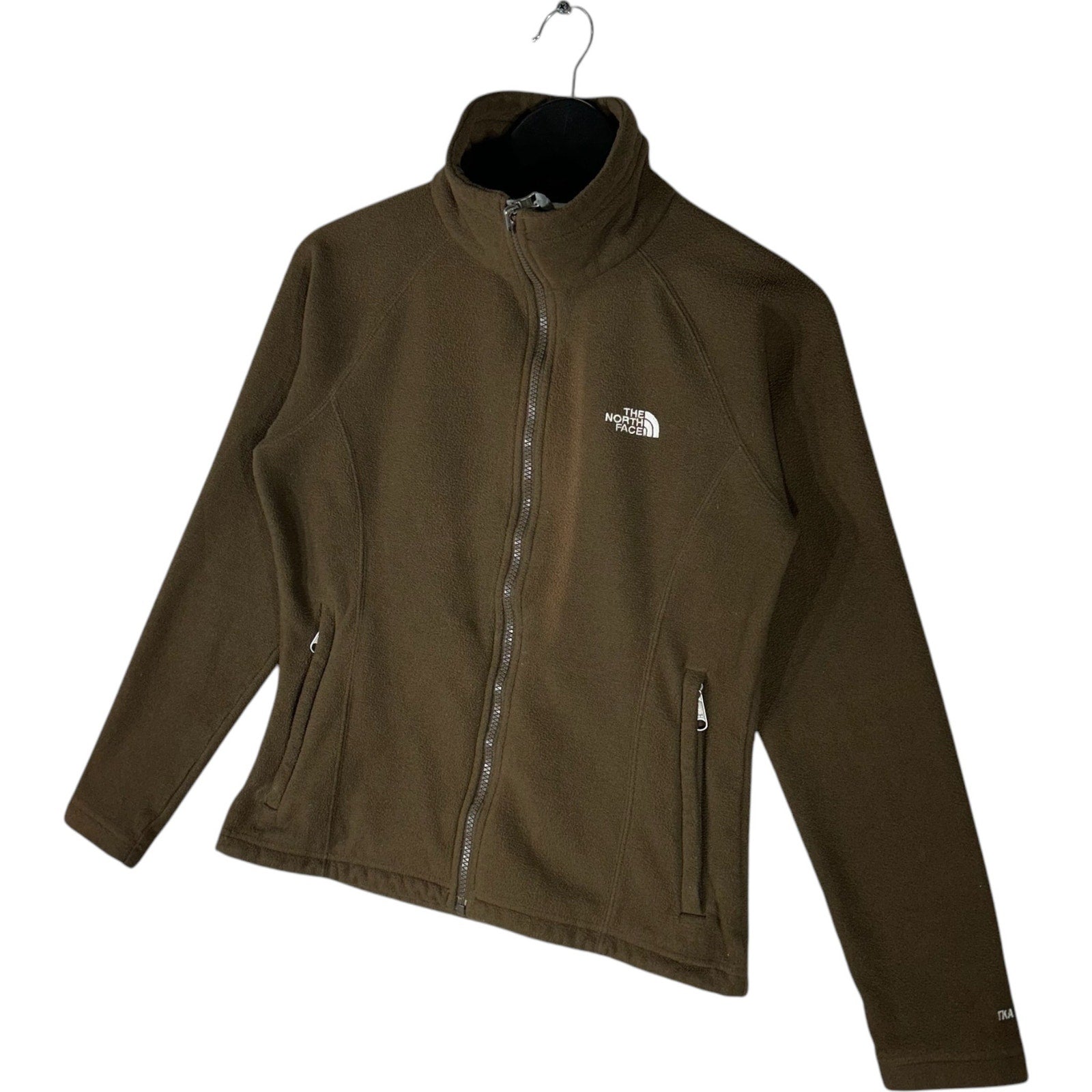 Collection of Womens The North Face Full Zip Khumbu Fleece in a gallery layout