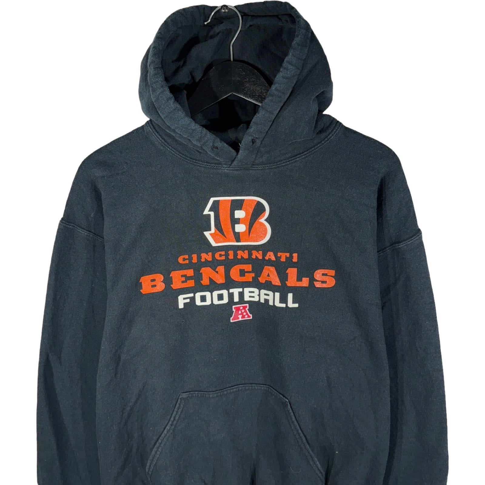 Collection of Cincinnati Bengals NFL Team Pullover Hoodie in a gallery layout