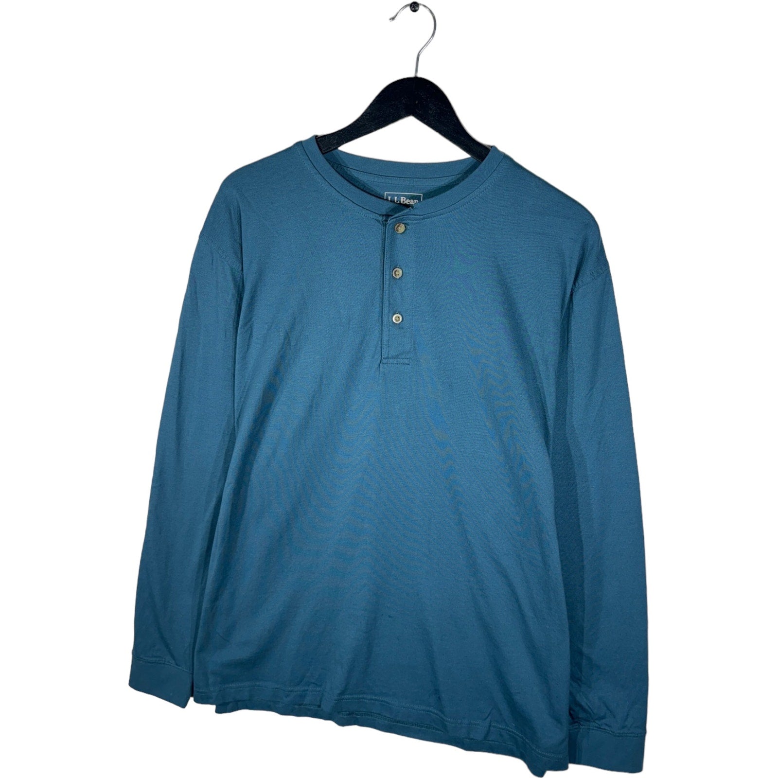 Collection of L.L. Bean Henley Long Sleeve in a gallery layout