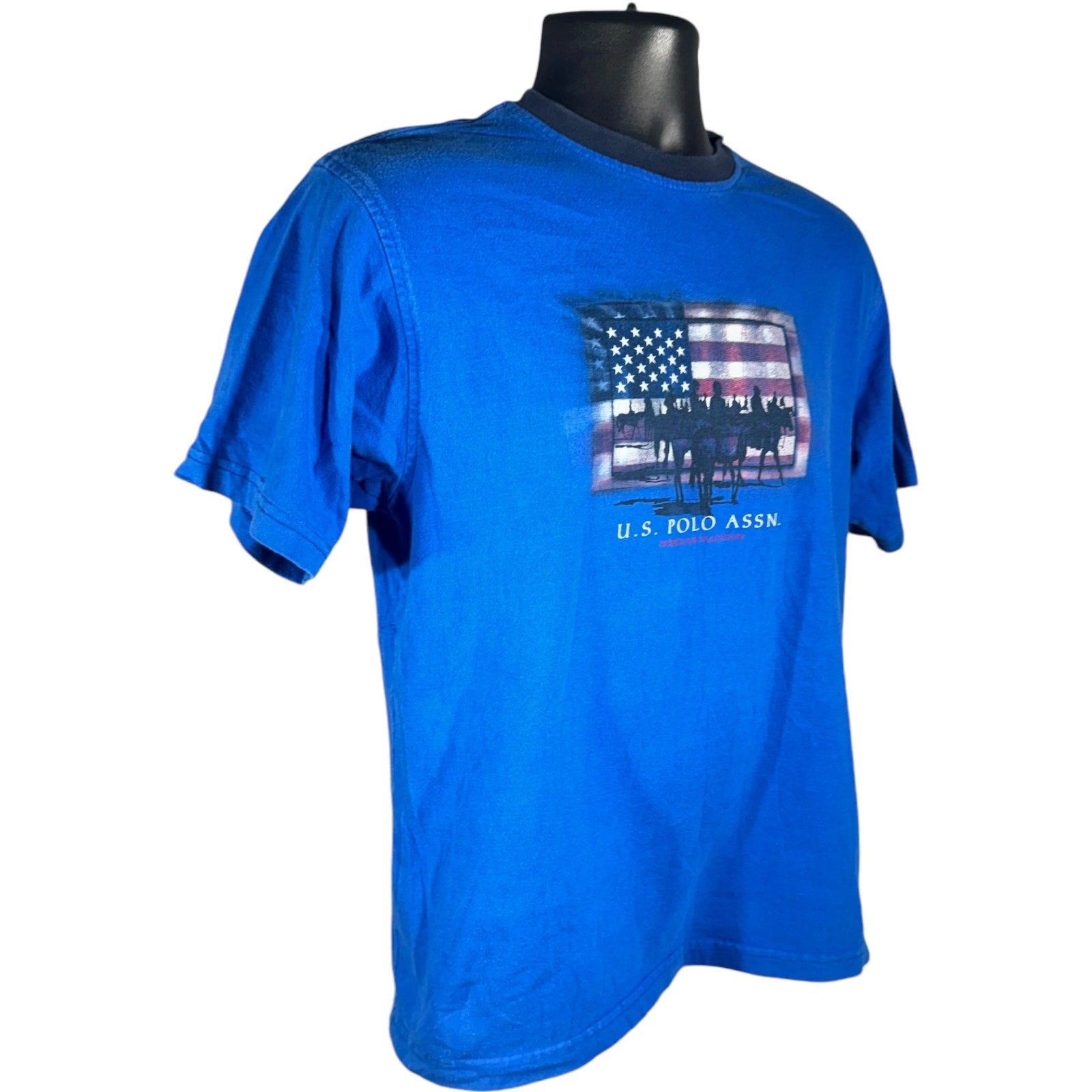 Collection of U.S. Polo Assn. American Flag Tee in a gallery layout