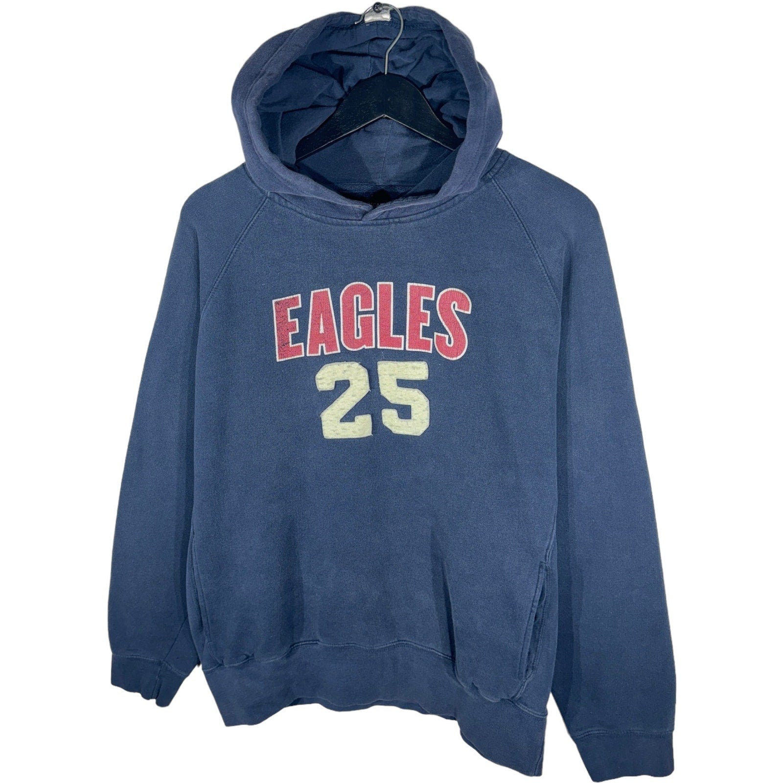 Collection of American Eagle #25 Spellout Pullover Hoodie in a gallery layout