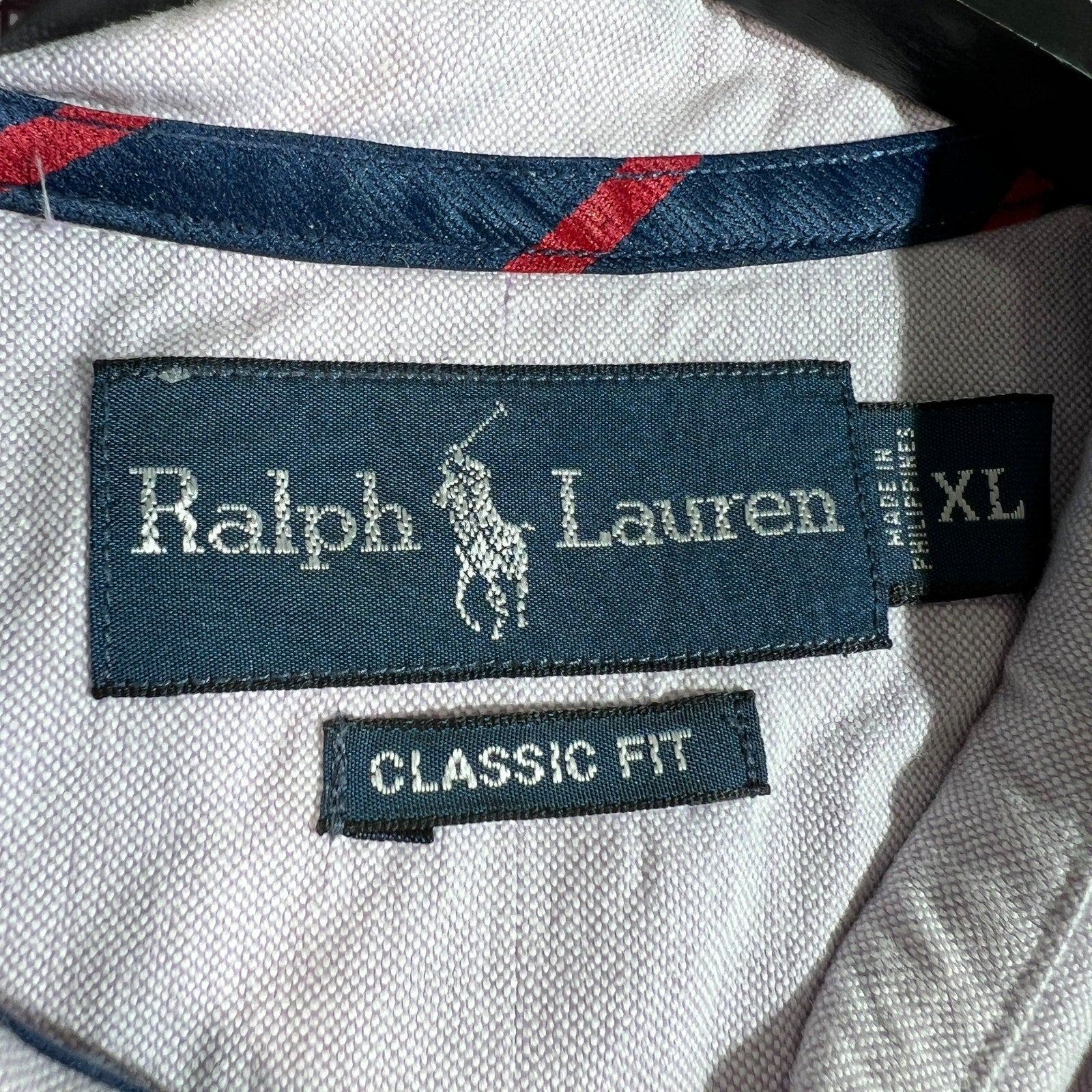 Collection of Ralph Lauren Classic Fit Long Sleeve Button Down in a gallery layout