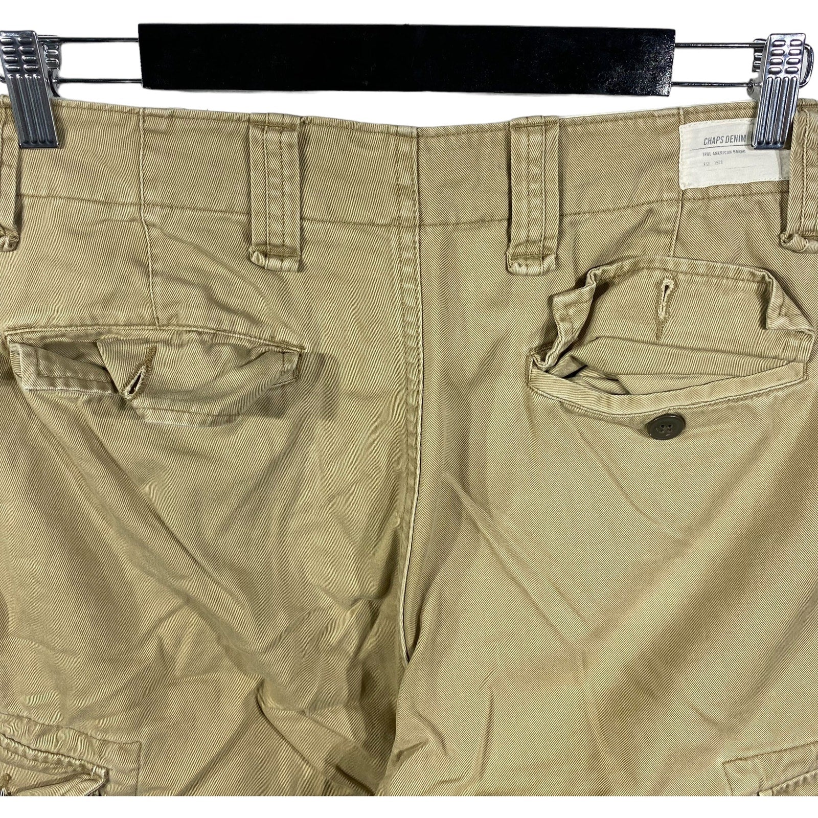 Collection of Chaps Zip Fly Cargo Shorts in a gallery layout