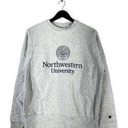 Collection of Champion North Western University Reverse Weave Crewneck in a gallery layout