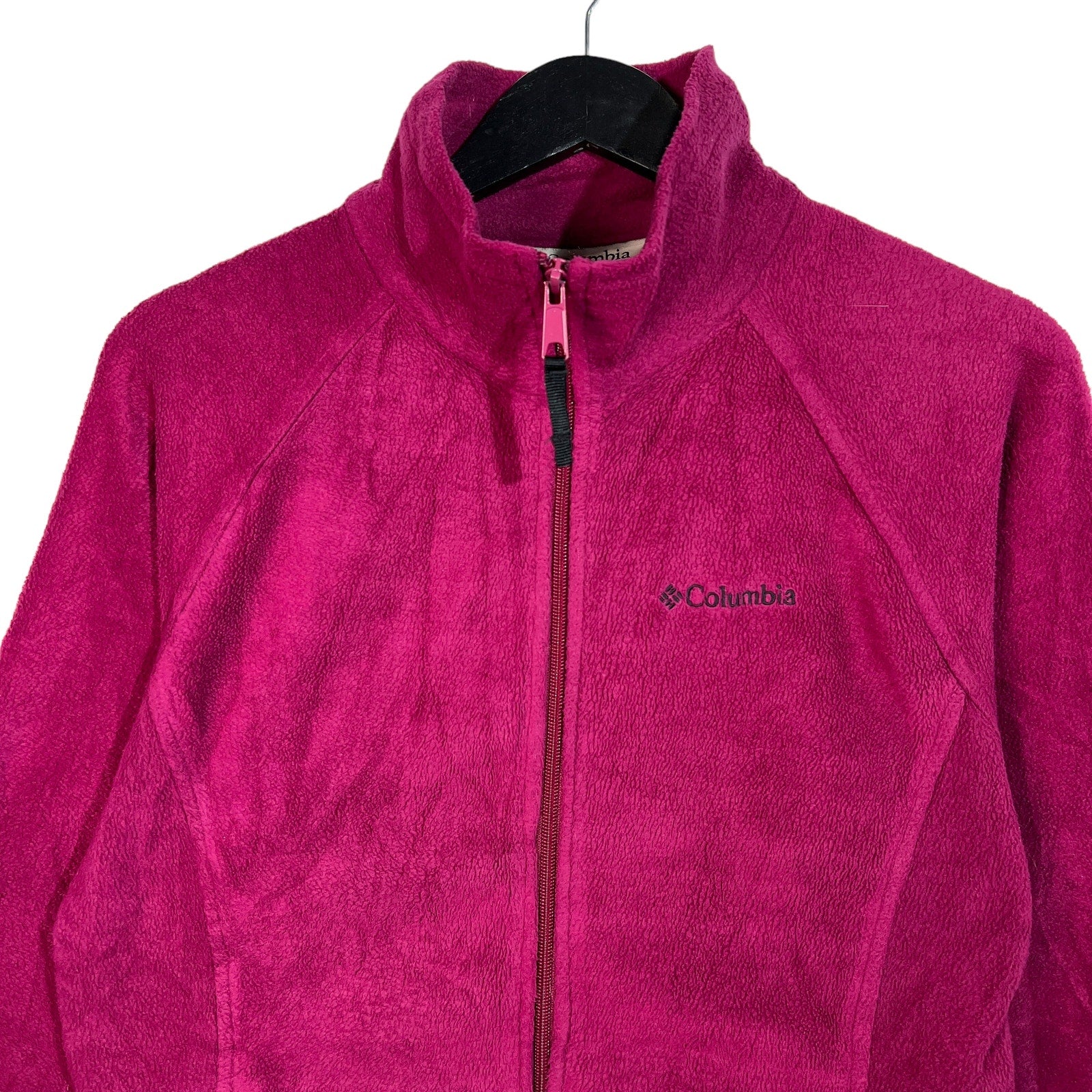 Collection of Columbia Sportswear Youth Zip Up Collared Fleece Jacket in a gallery layout