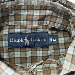 Collection of Ralph Lauren Plaid Long Sleeve Button Down in a gallery layout