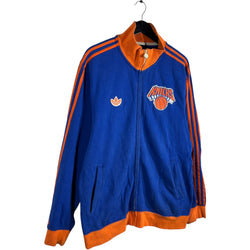 Collection of Adidas New York Knicks NBA Track Jacket in a gallery layout