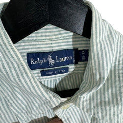 Collection of Vintage Ralph Lauren Striped Dress Shirt in a gallery layout