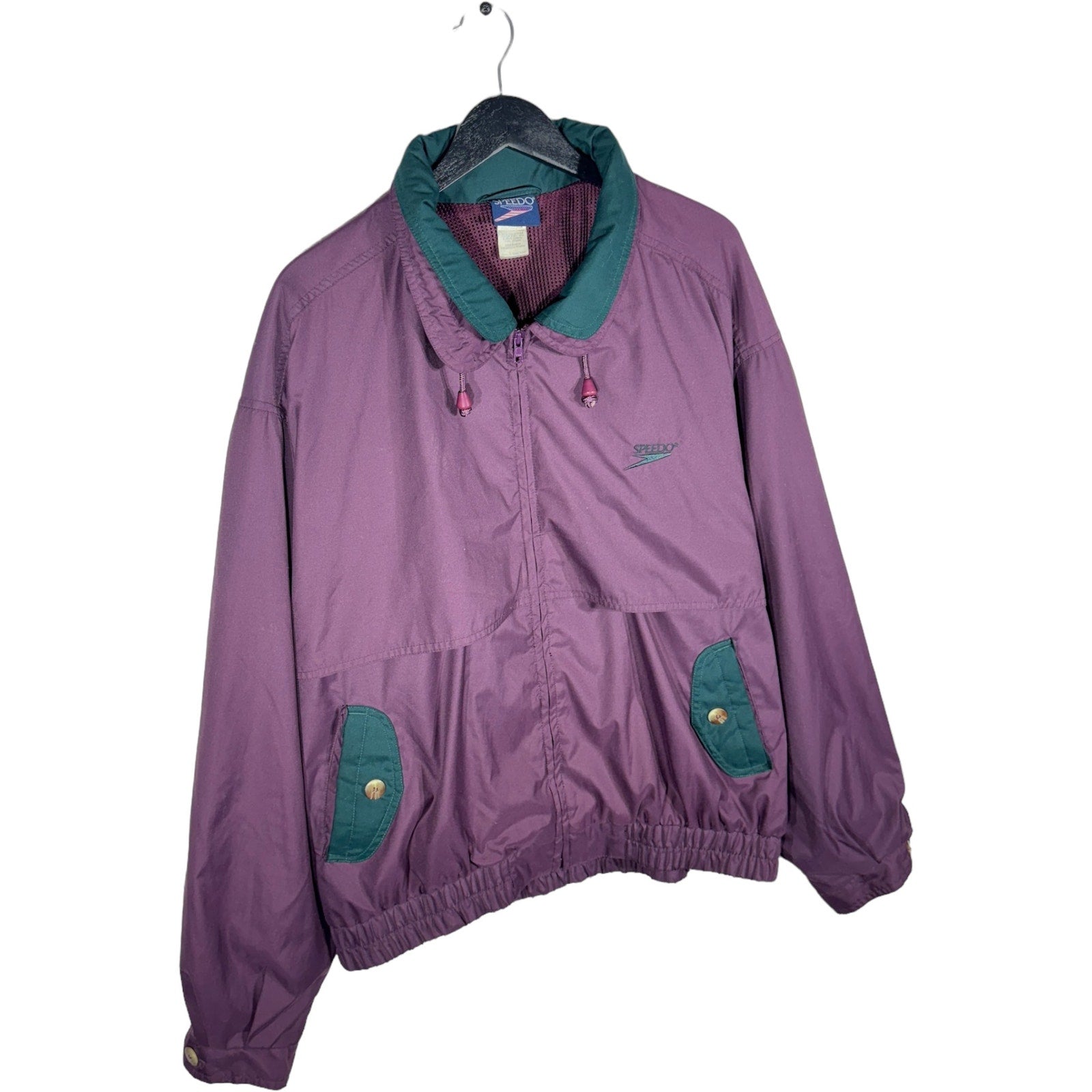 Collection of Vintage Speedo Full Zip Light Jacket in a gallery layout