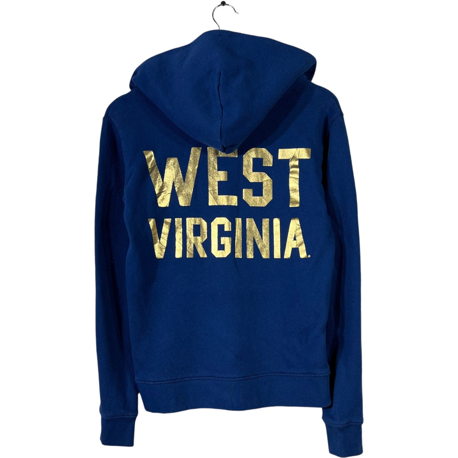 Collection of Women's PINK West Virginia Mountaineers Hoodie in a gallery layout