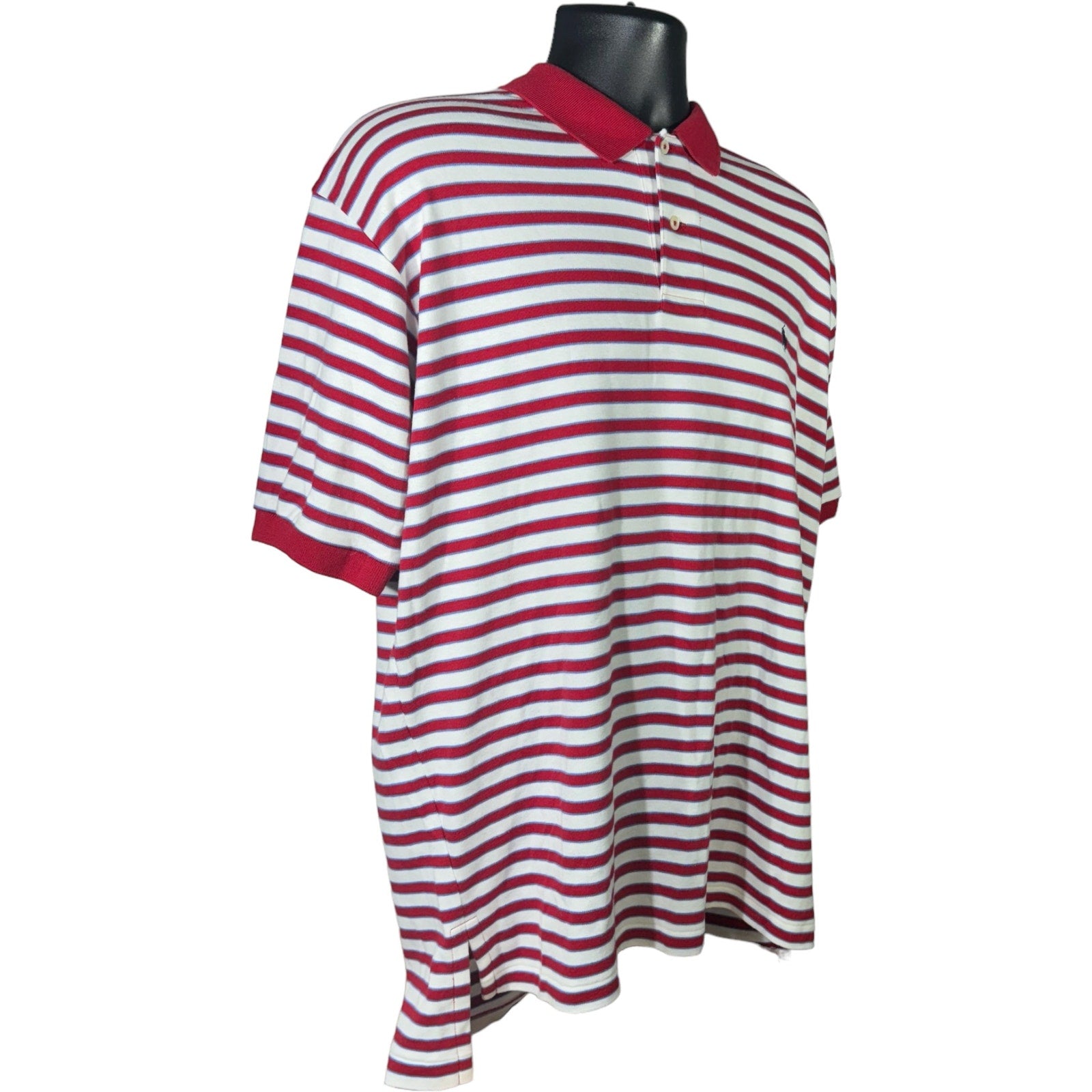 Collection of Polo Ralph Lauren Striped Short Sleeve Polo in a gallery layout