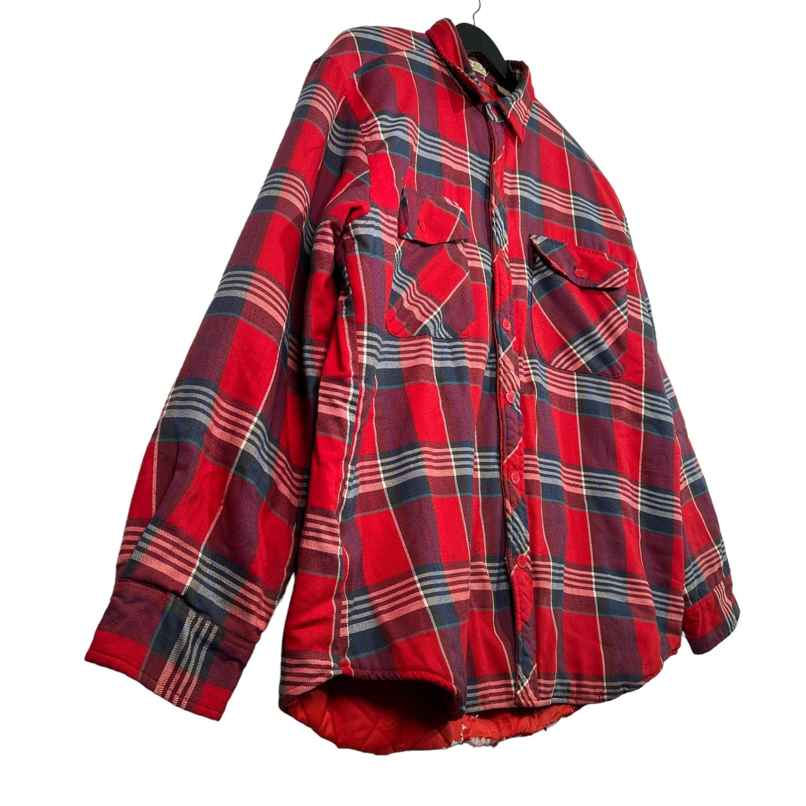 Collection of Vintage Pine Grove Insulated Plaid Button Up Flannel in a gallery layout