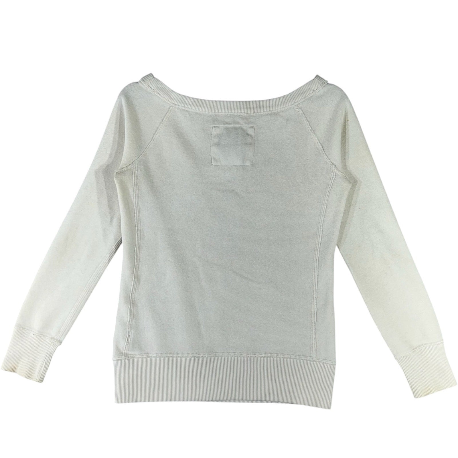 Collection of Women's Abercrombie Wide Neck Pocket Long Sleeve in a gallery layout