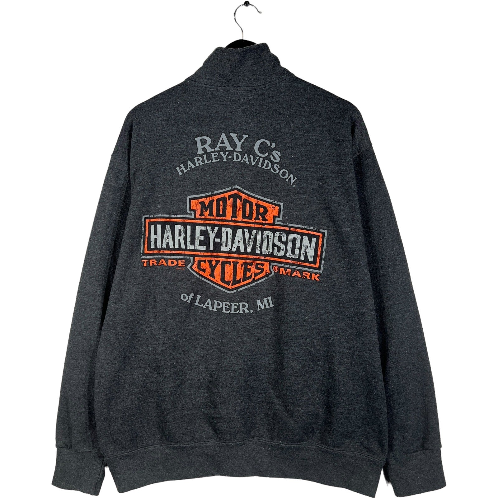 Collection of Harley Davidson Full Zip Light Jacket in a gallery layout