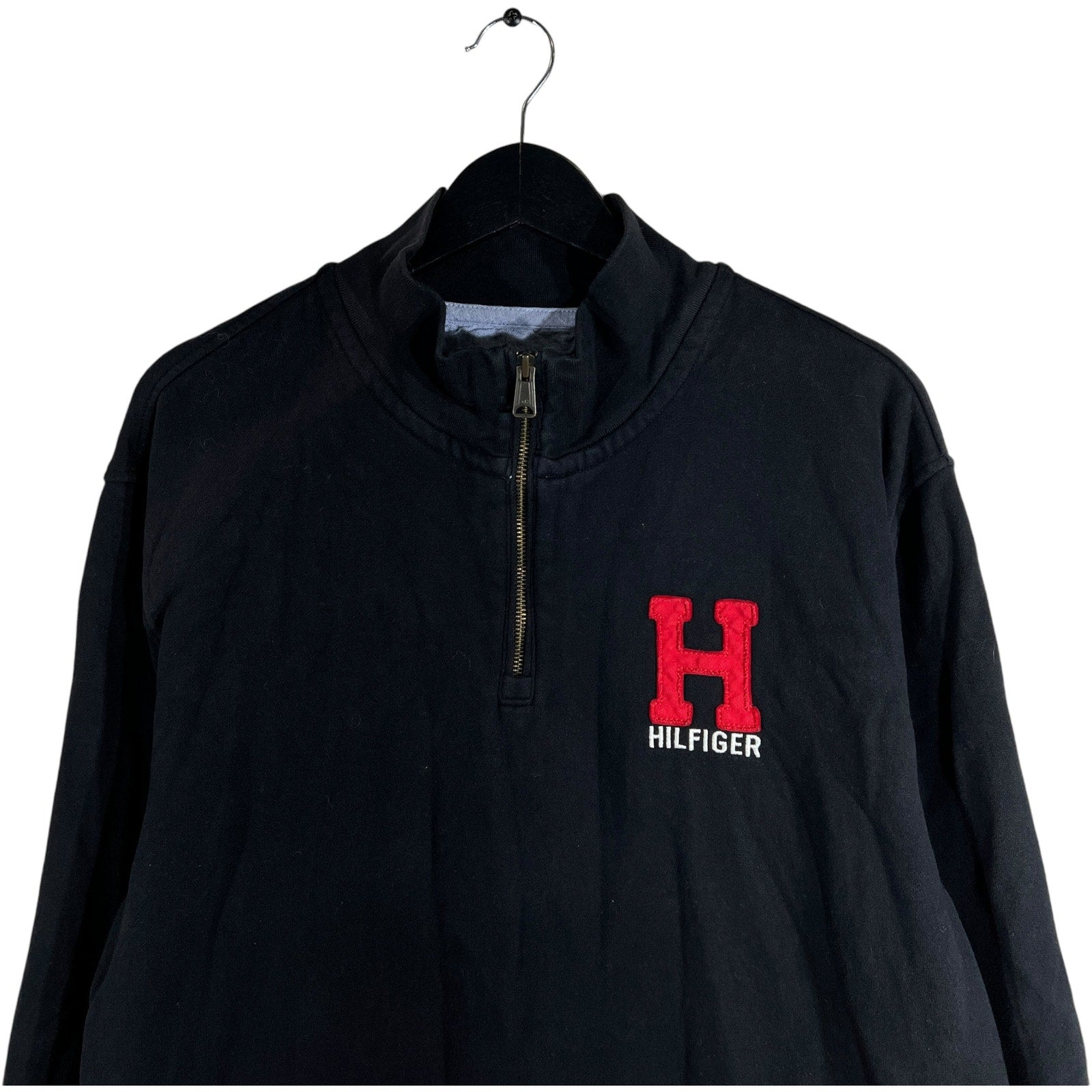 Collection of Tommy Hilfiger Mini H 1/4 Zip Sweatshirt in a gallery layout