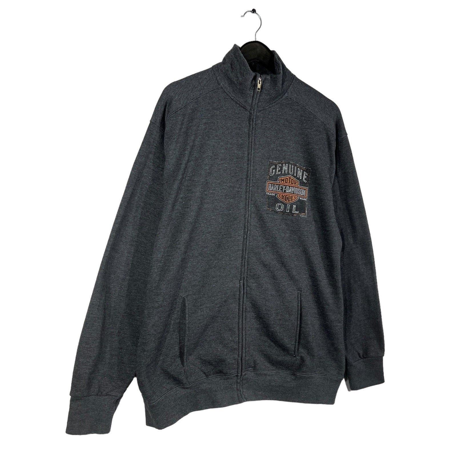 Collection of Harley Davidson Full Zip Light Jacket in a gallery layout
