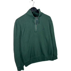 Collection of Nautica 1/4 Zip Pullover Sweatshirt in a gallery layout