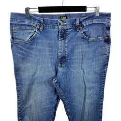 Collection of Lee Zip Fly Straight Leg Denim Pants in a gallery layout