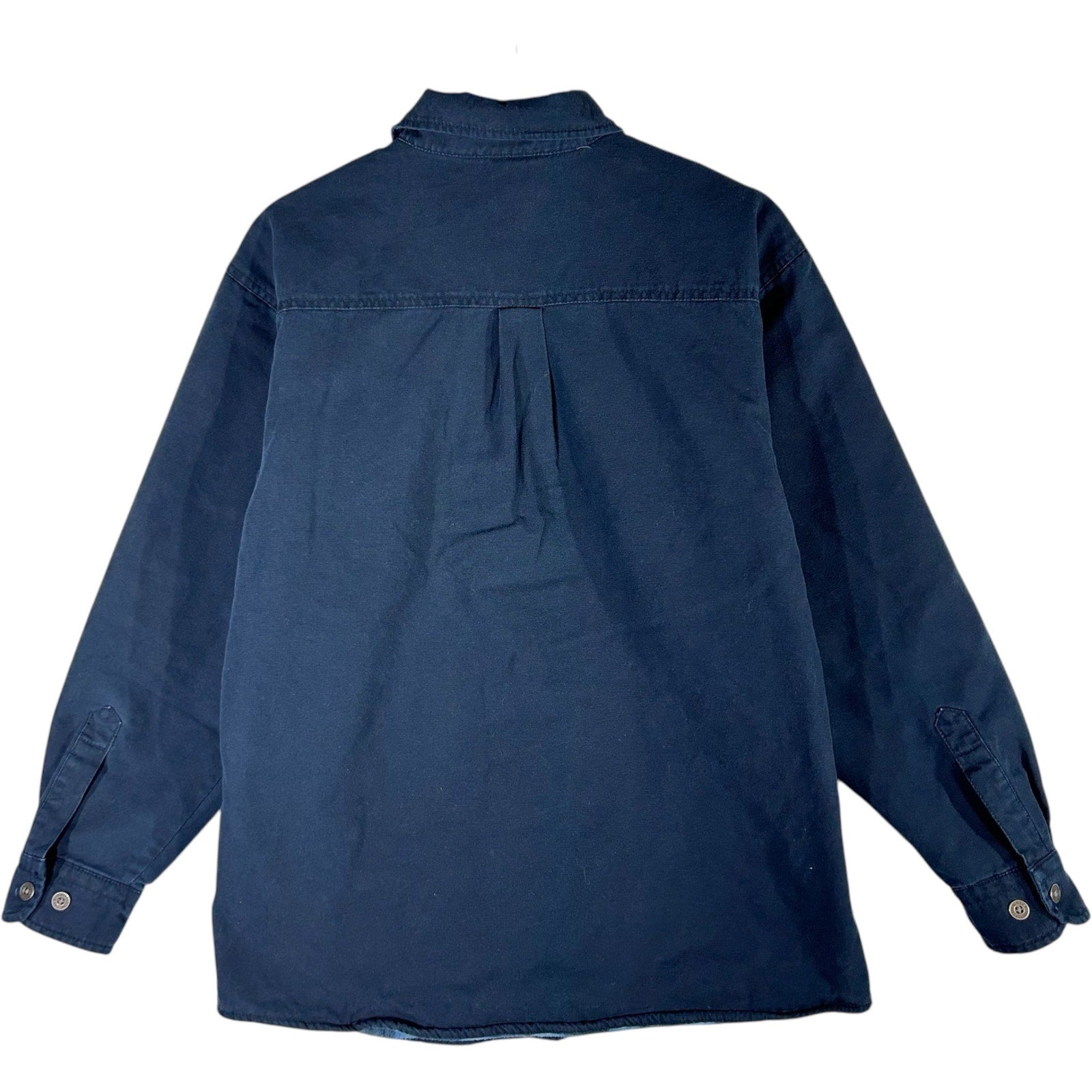 Collection of Levis Strauss & Co Long Sleeve Chamois Button Up Shirt in a gallery layout