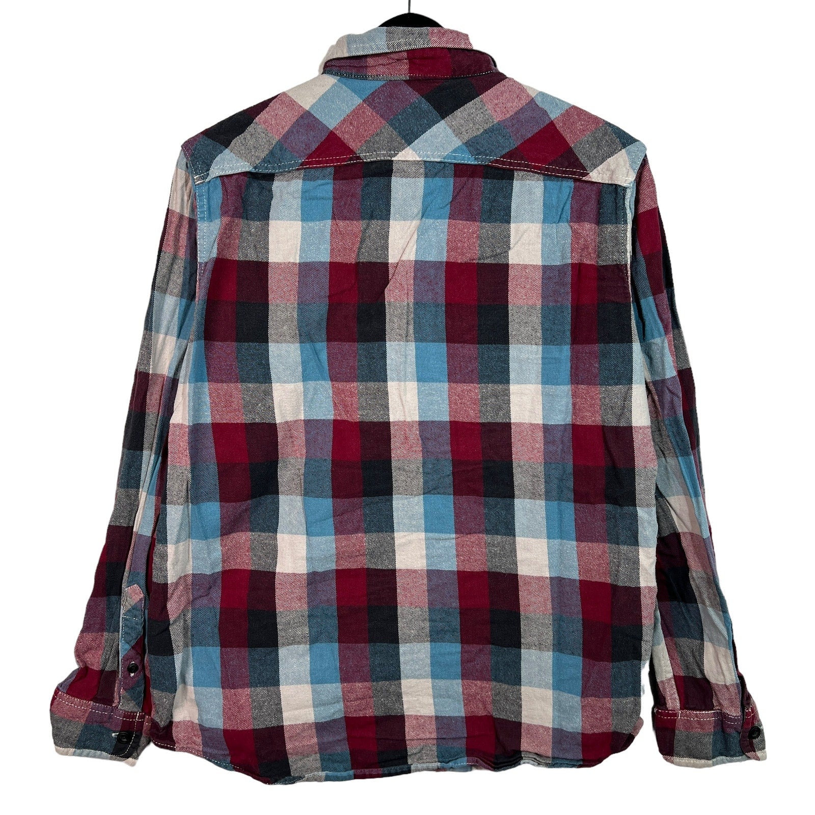 Collection of American Eagle Outfitters Athletic Fit Plaid Flannel in a gallery layout