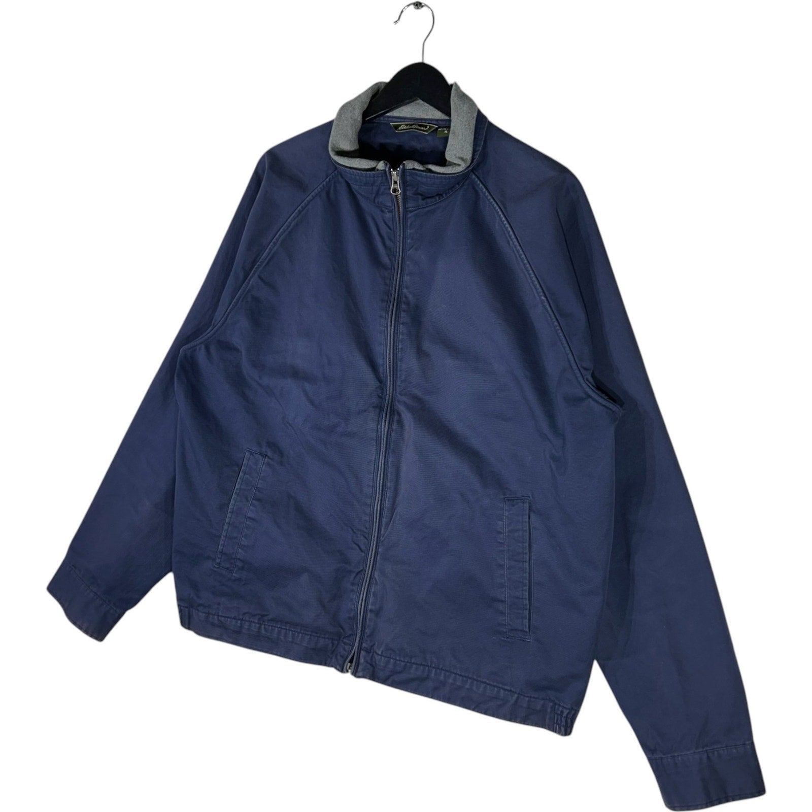 Collection of Eddie Bauer Collared Full Zip Jacket in a gallery layout