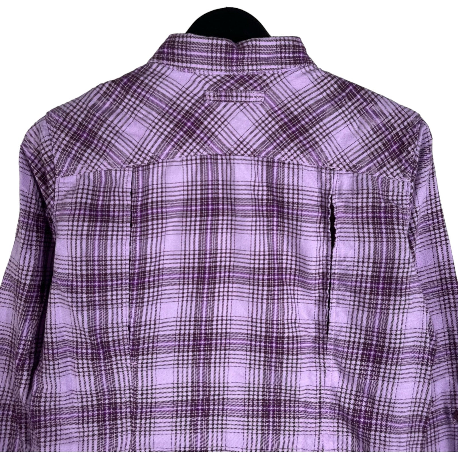 Collection of Duluth Trading Plaid Long Sleeve Flannel in a gallery layout