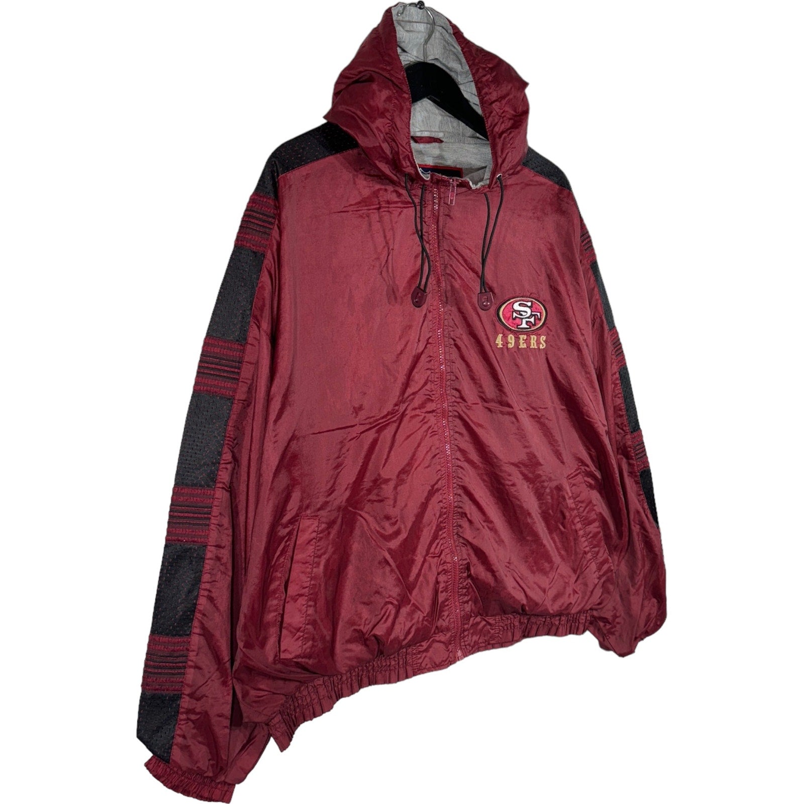 Collection of Fans Gear NFL San Francisco 49ers Hooded Jacket in a gallery layout