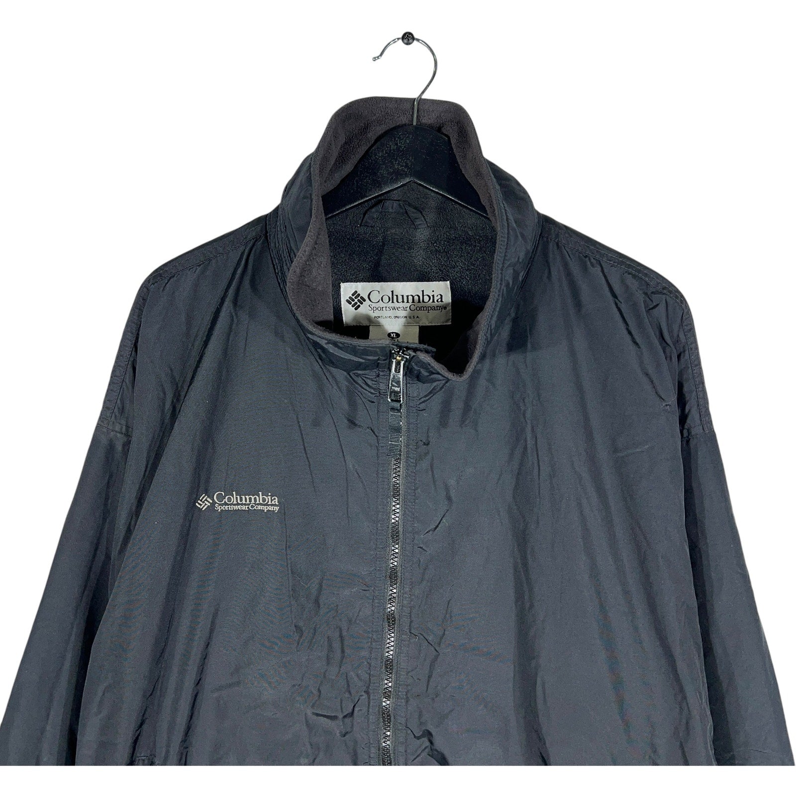 Collection of Columbia Sportswear Company Zip-Up Windbreaker in a gallery layout