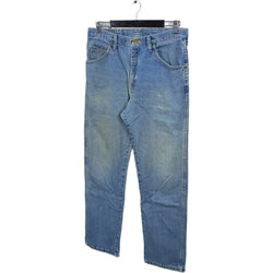 Collection of Wrangler Zip Fly Straight Leg Denim Pants in a gallery layout