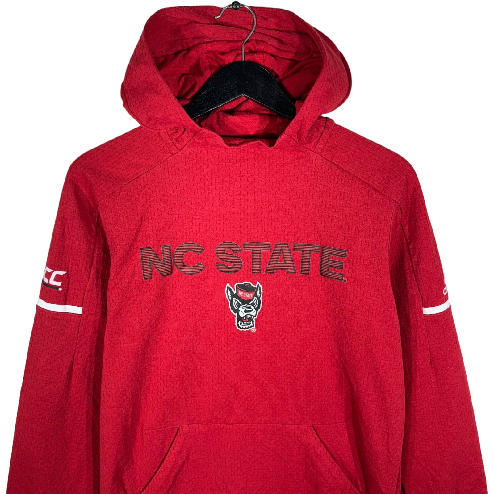 Collection of Adidas North Carolina State University Pullover Hoodie in a gallery layout
