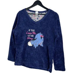 Collection of Disney Eeyroe V-Neck Fleece Sweatshirt in a gallery layout