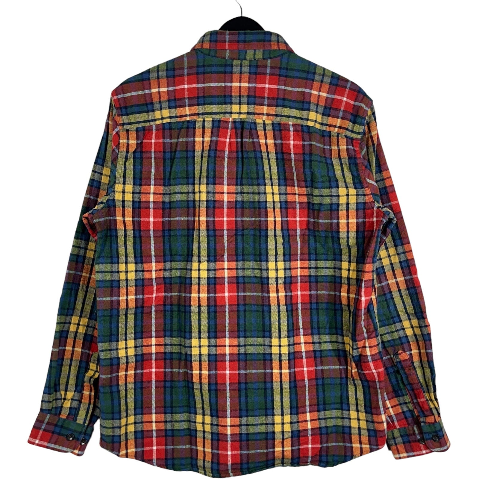 Collection of L.L Bean Long Sleeve Plaid Flannel in a gallery layout