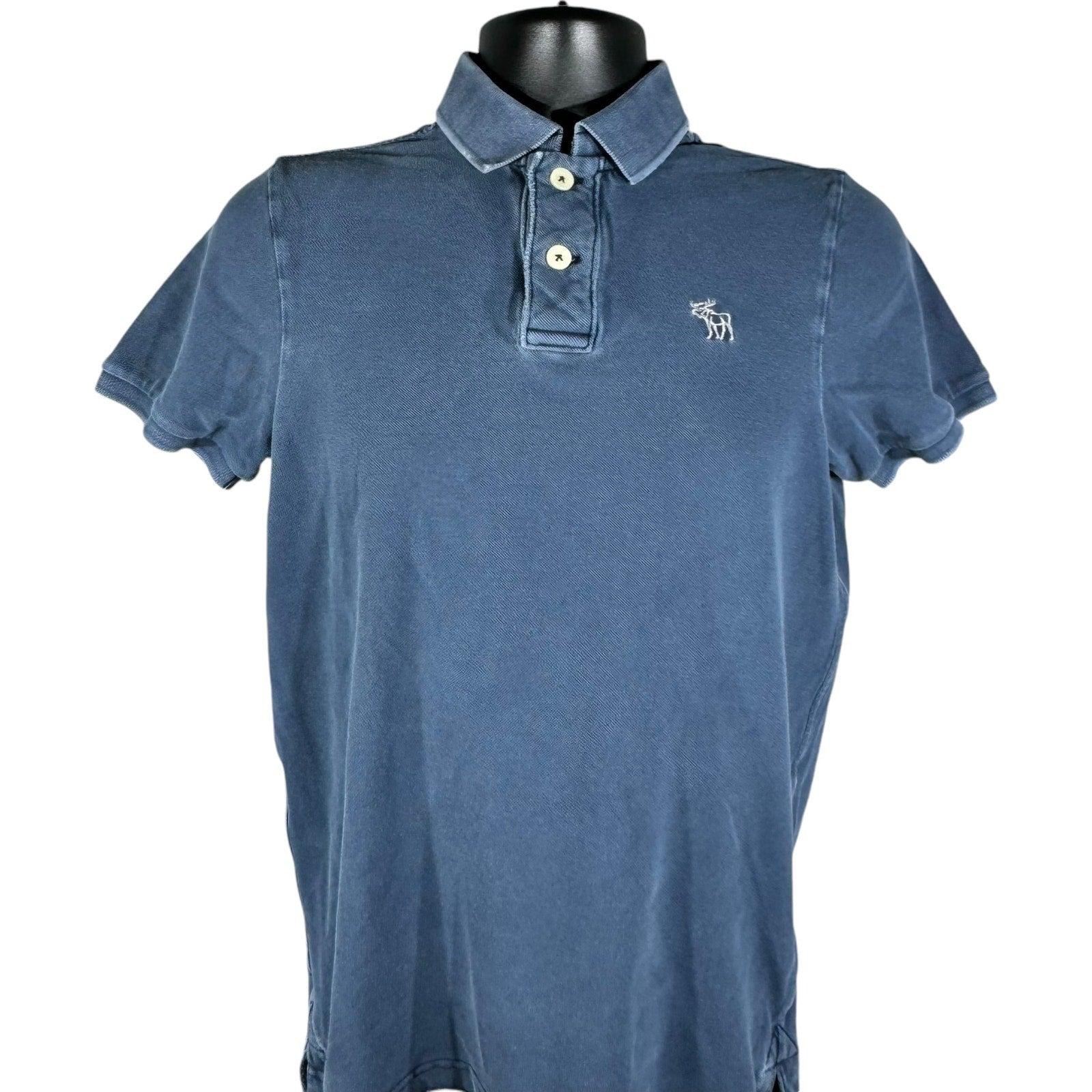 Collection of Abercrombie & Fitch Short Sleeve Polo in a gallery layout