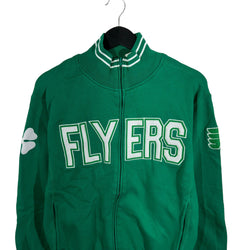 Collection of NHL Philadelphia Flyers Clover Logo Full Zip Jacket in a gallery layout