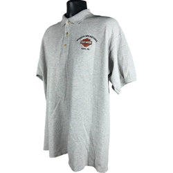 Collection of Harley Davidson Vehicle Operations Logo Short Sleeve Polo in a gallery layout