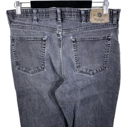 Collection of Wrangler Denim Straight Leg Jeans 36x29 in a gallery layout