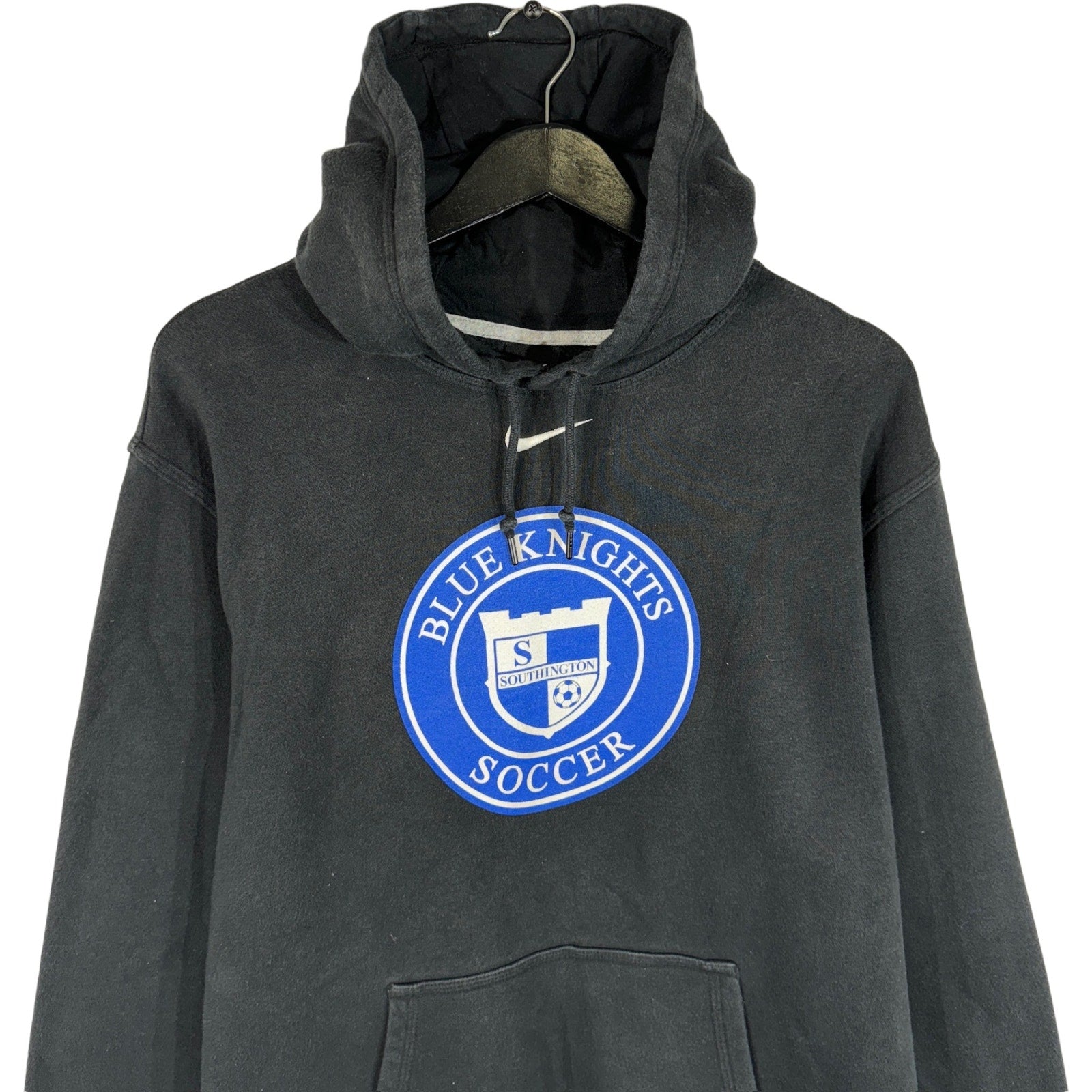 Collection of Nike "Blue Knights Soccer" Hoodie in a gallery layout