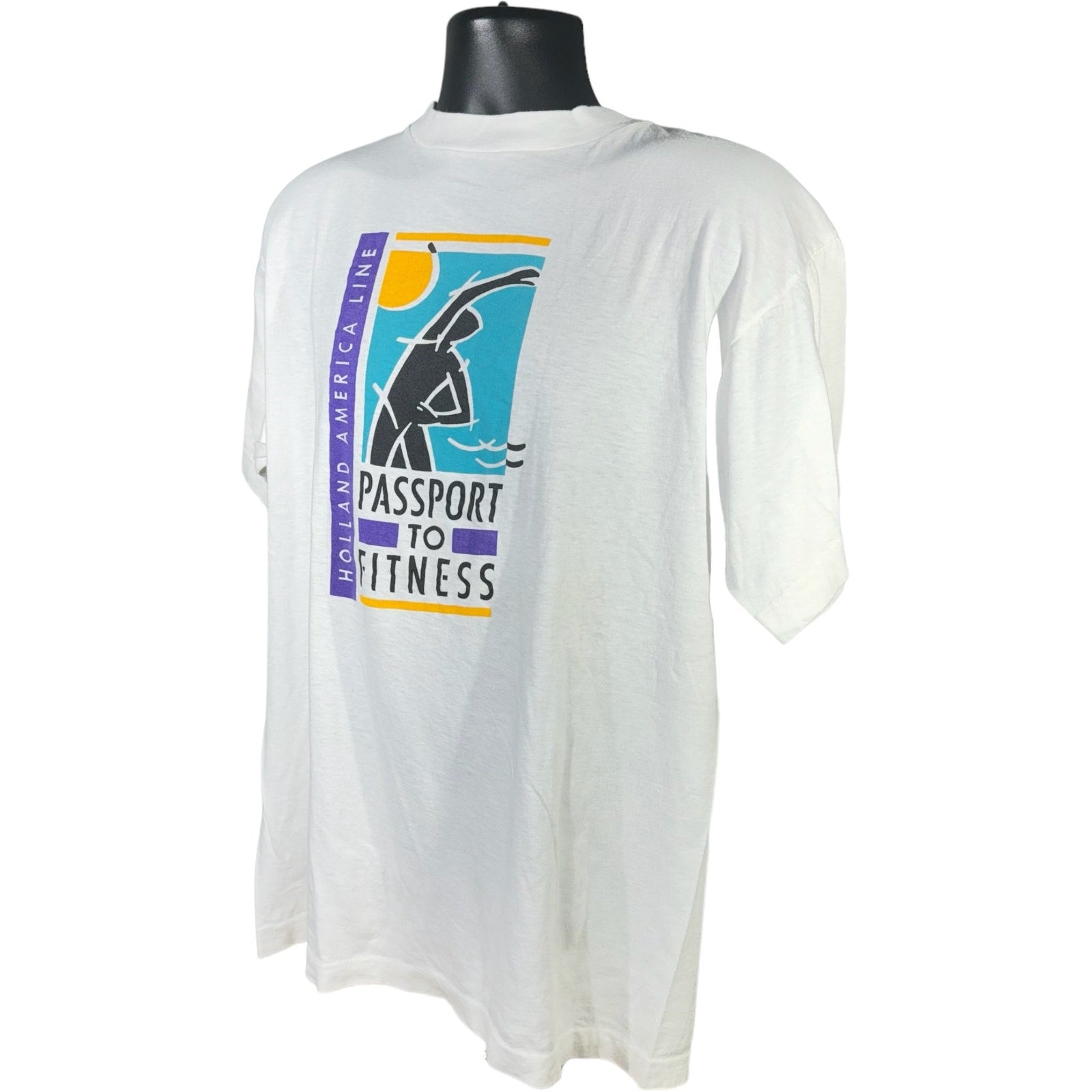 Collection of Passport To Fitness Tee in a gallery layout