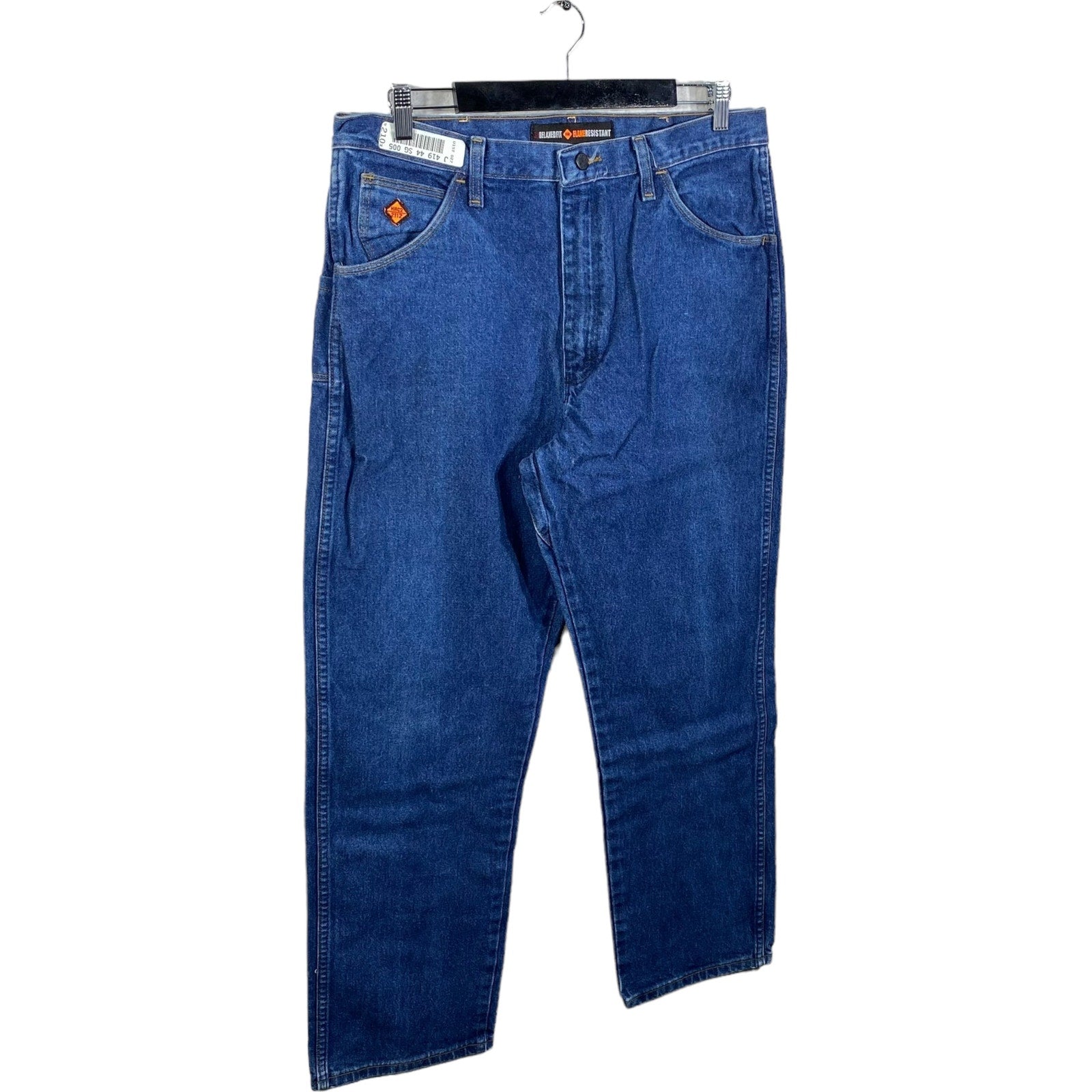 Collection of Wrangler Zip Fly Straight Leg Denim Pants in a gallery layout