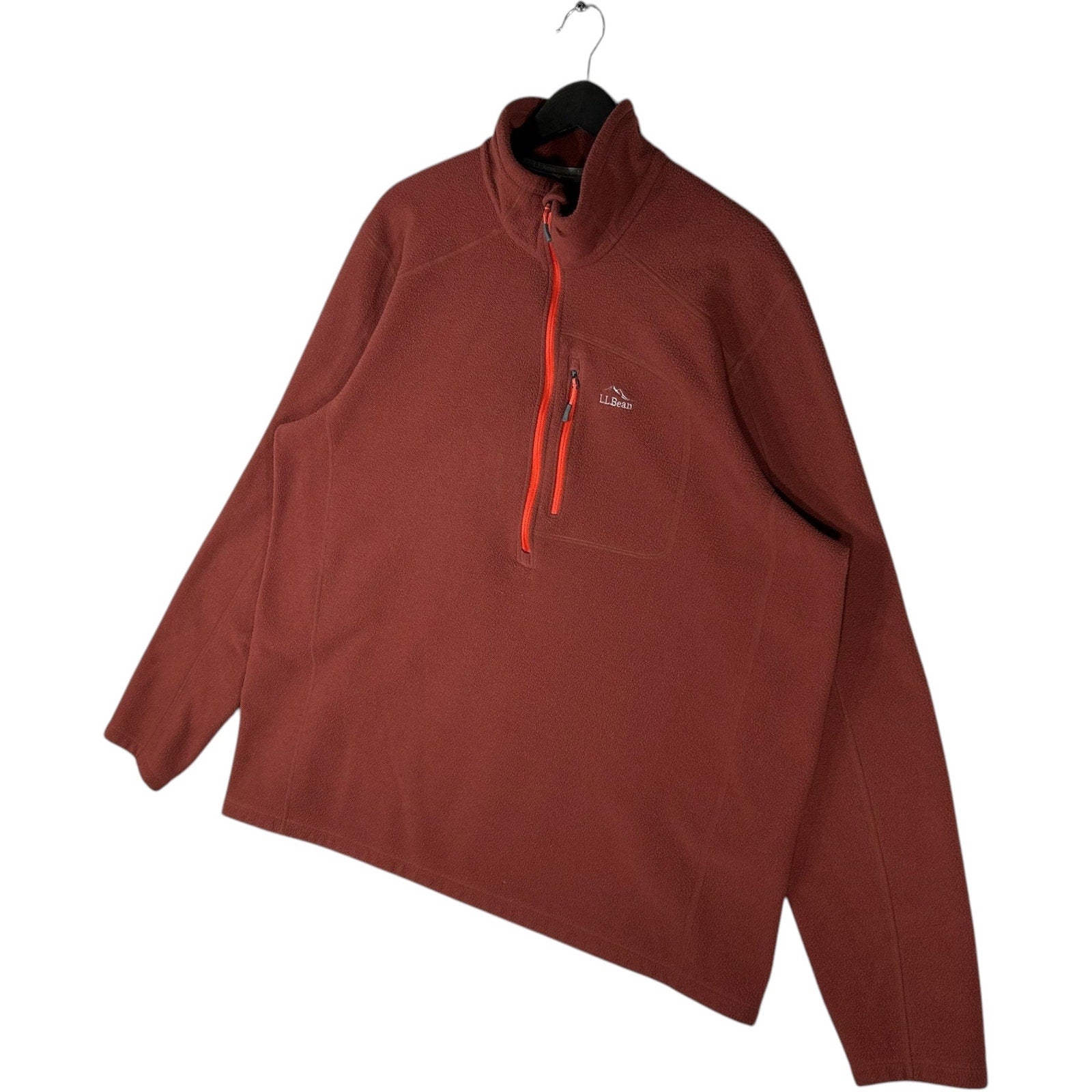 Collection of L.L Bean 1/2 Zip Sweatshirt in a gallery layout