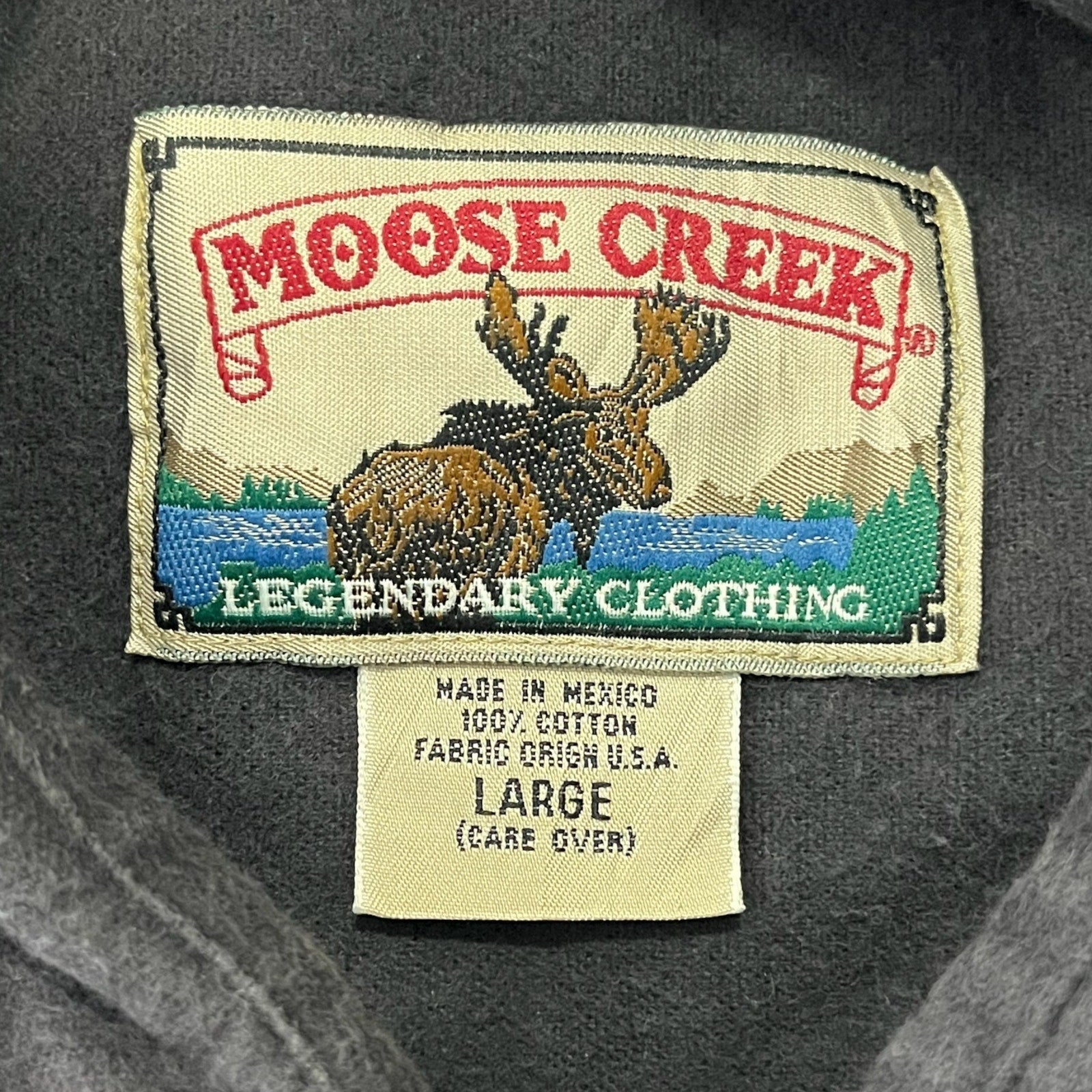 Collection of Vintage Moose Creek Cotton Button Up in a gallery layout