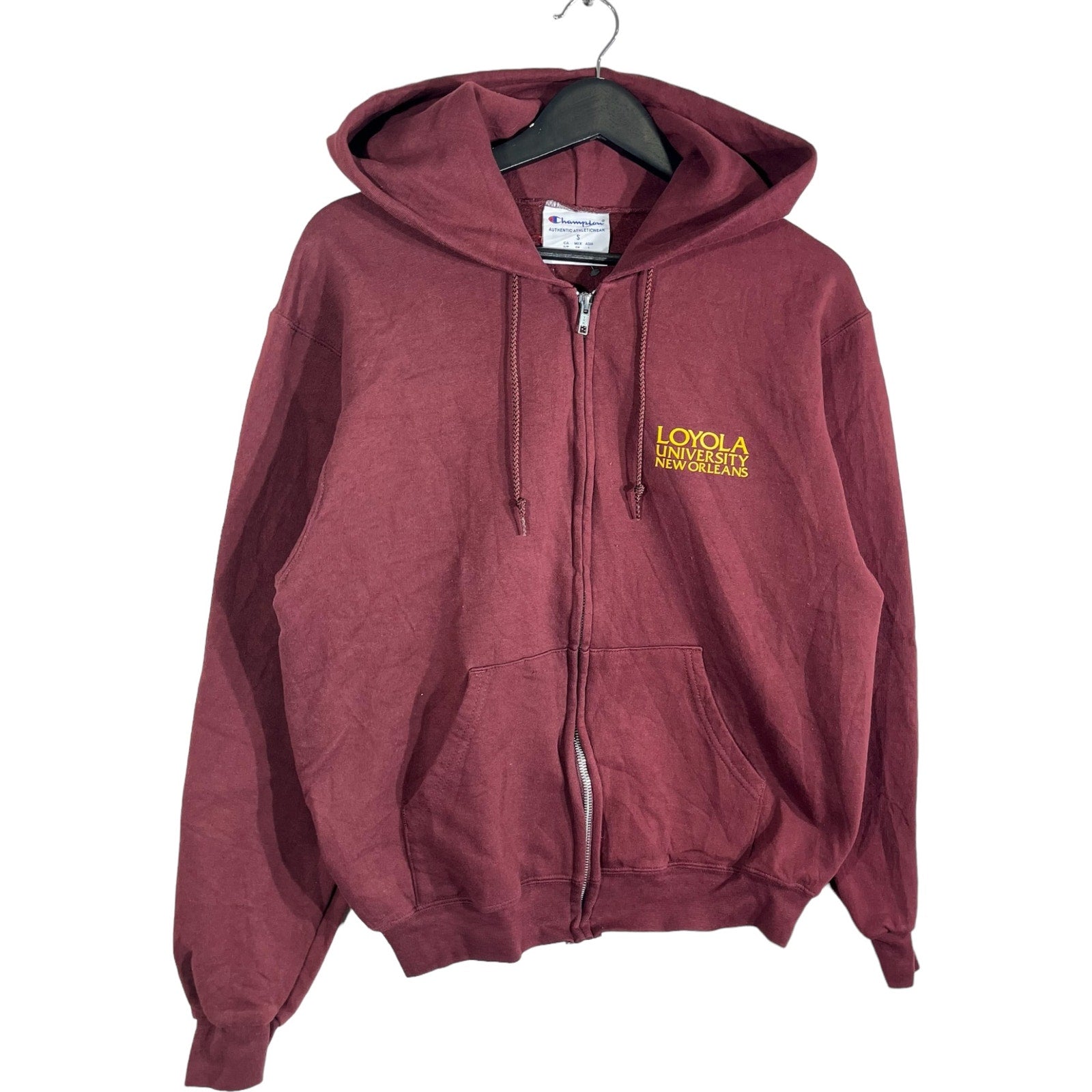 Collection of Champion Loyola University Full Zip Hoodie in a gallery layout