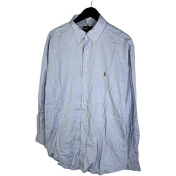 Collection of Ralph Lauren "Yarmouth" Long Sleeve Button Down Dress Shirt in a gallery layout