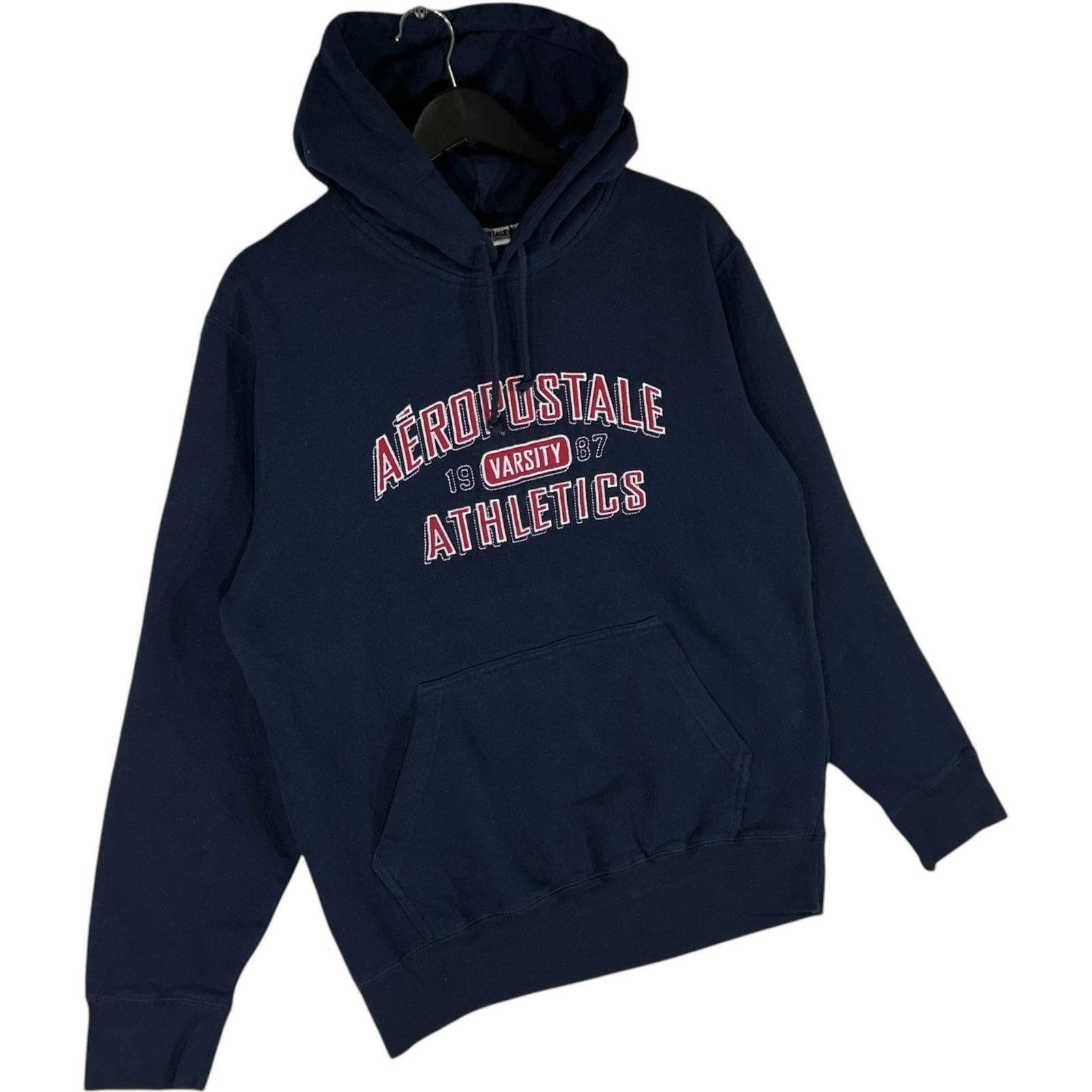 Collection of Aeropostale Varsity Athletics Hoodie in a gallery layout