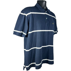 Collection of Nautica Striped Short Sleeve Polo in a gallery layout